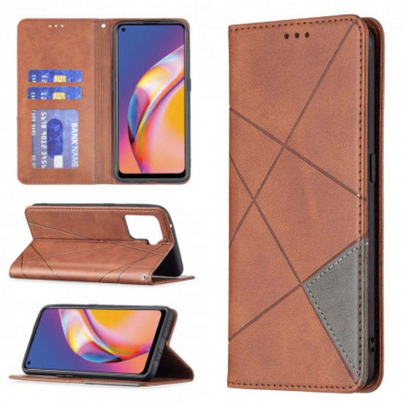 Folio-hoesje Oppo A94 5g Artiestenstijl