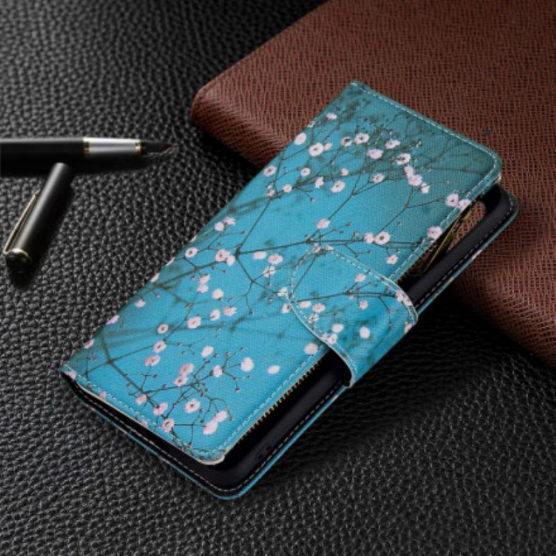 Folio-hoesje Oppo A94 5g Telefoonhoesje Boomzak Met Rits