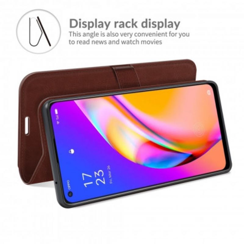 Folio-hoesje Oppo A94 5g Telefoonhoesje Kunstleer Ultra