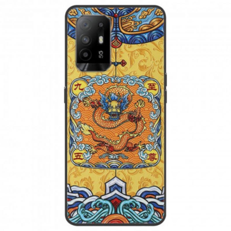 Hoesje Oppo A94 5g Aziatische Draak