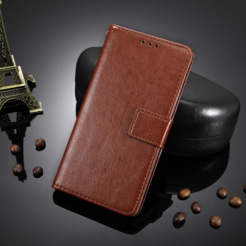 Leren Hoesje Oppo A94 5g Flitsend Kunstleer Bescherming Hoesje