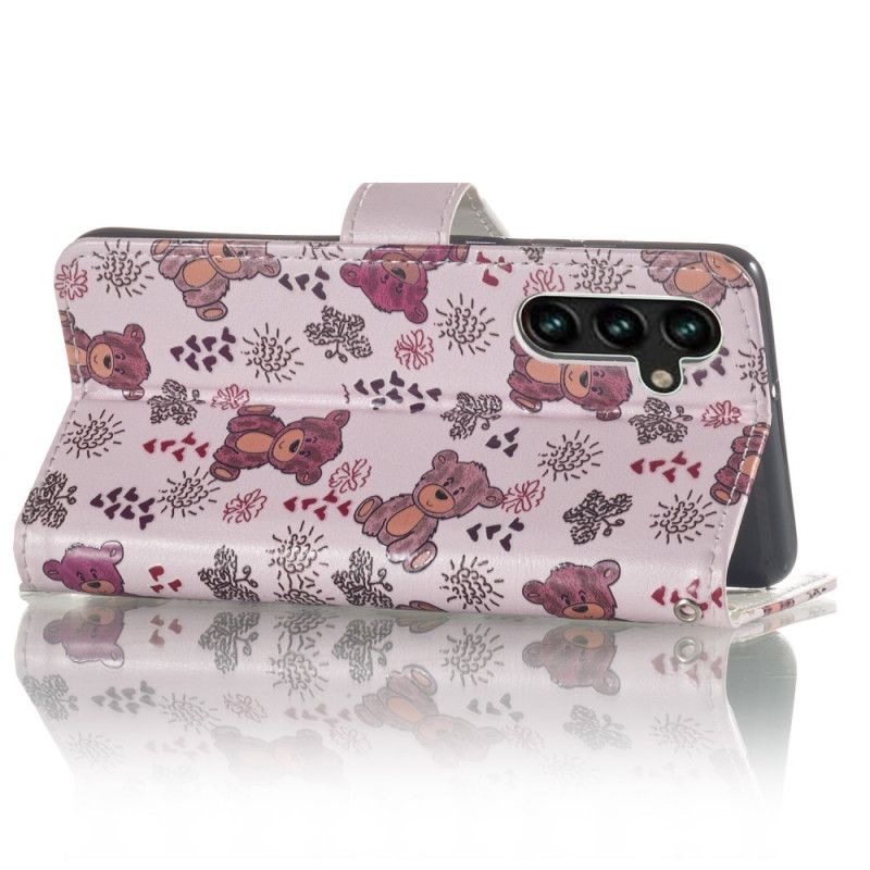 Folio-hoesje Samsung Galaxy S24 Fe Beer