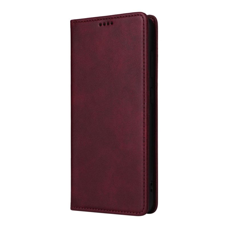 Folio-hoesje Samsung Galaxy S24 Fe Ledereffect