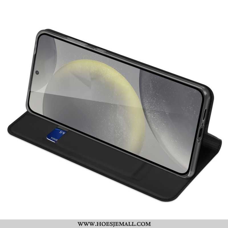 Folio-hoesje Samsung Galaxy S24 Fe Skin Pro-serie Dux Ducis