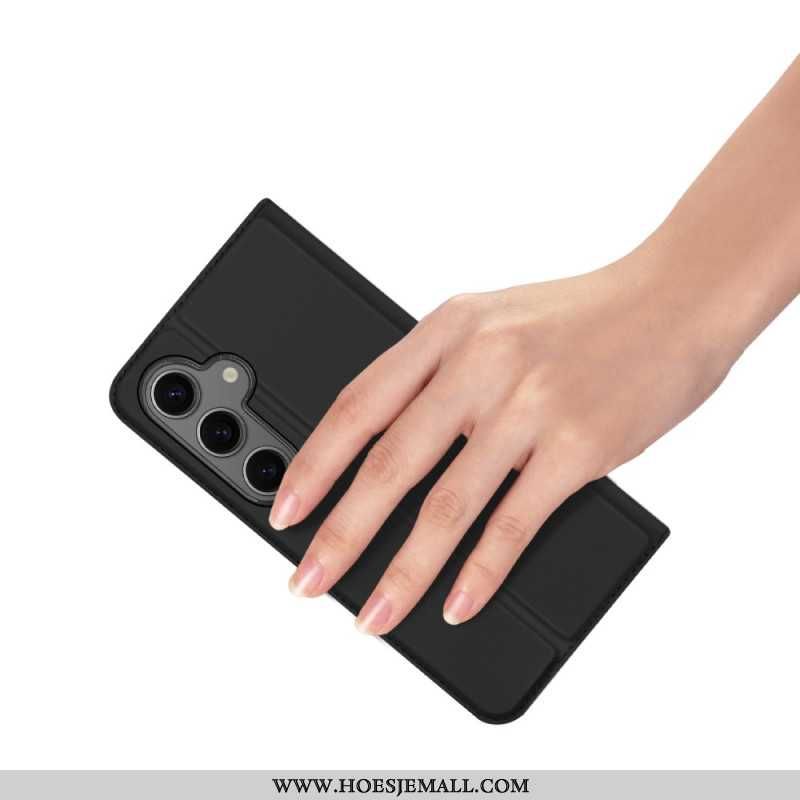 Folio-hoesje Samsung Galaxy S24 Fe Skin Pro-serie Dux Ducis