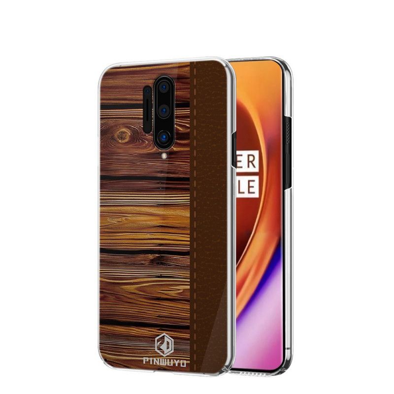 Hoesje OnePlus 8 Pro Rood Zwart Pin Dun Serie Pinwuyo