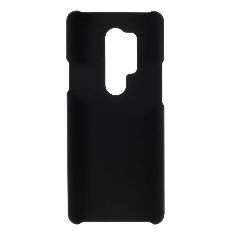 Hoesje OnePlus 8 Pro Roze Zwart Rubberen Plus