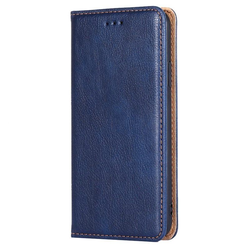 Bescherming Hoesje voor Samsung Galaxy S23 Plus 5G Folio-hoesje Kunstleer Stiksels