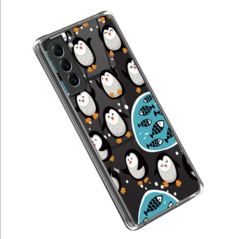 Hoesje voor Samsung Galaxy S23 Plus 5G Pinguïns