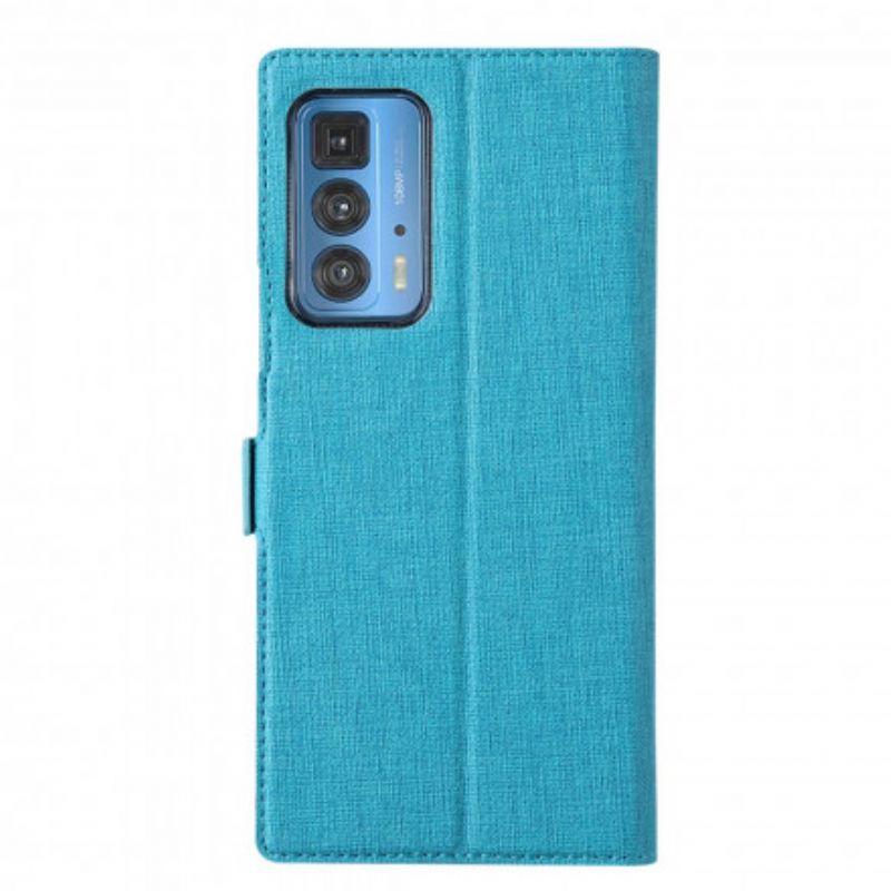 Folio-hoesje Motorola Edge 20 Pro Getextureerde Vili