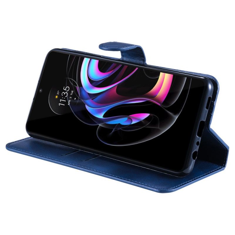 Folio-hoesje Motorola Edge 20 Pro Serie In Effen Kleuren
