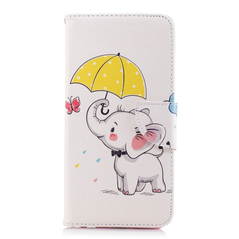 Bescherming Hoesje Honor 7C Telefoonhoesje Babyolifant