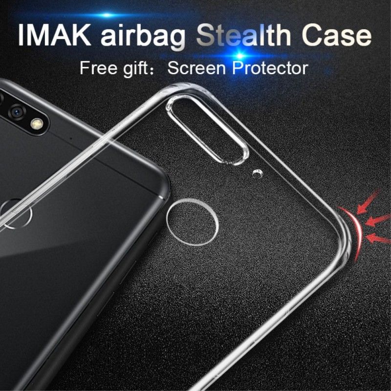 Cover Hoesje Honor 7C Telefoonhoesje Transparant Imak