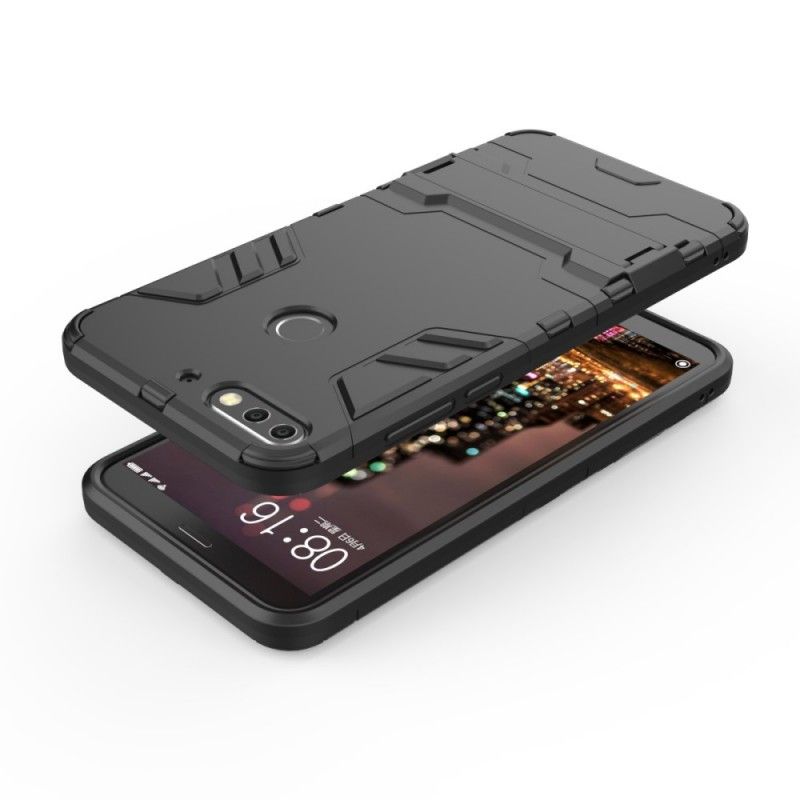 Hoesje voor Honor 7C Grijs Zwart Ultrabestendig