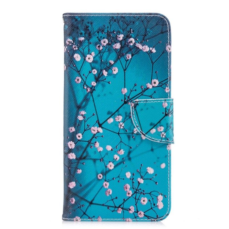 Leren Hoesje voor Honor 7C Bloeiende Boom