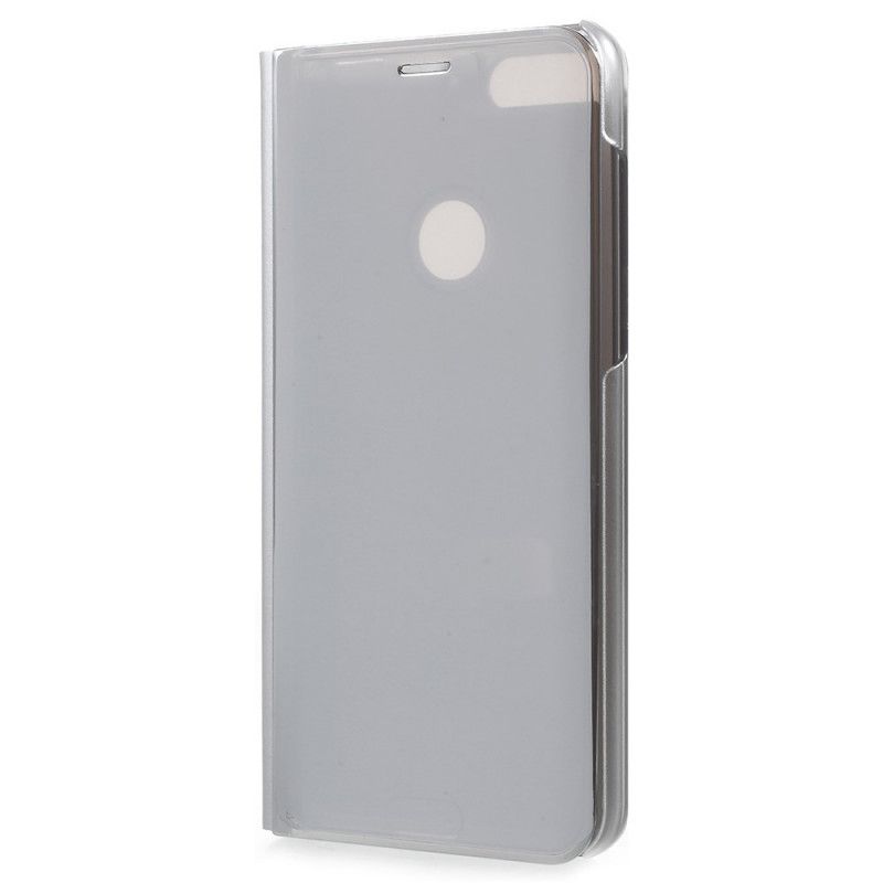 Zichtafdekking Honor 7C Lichtblauw Donkerblauw Spiegel En Leereffect