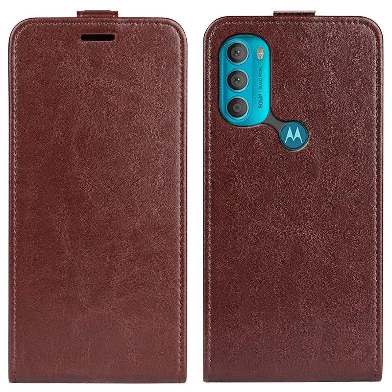 Folio-hoesje voor Moto G71 5G Flip Case Retro Opvouwbaar