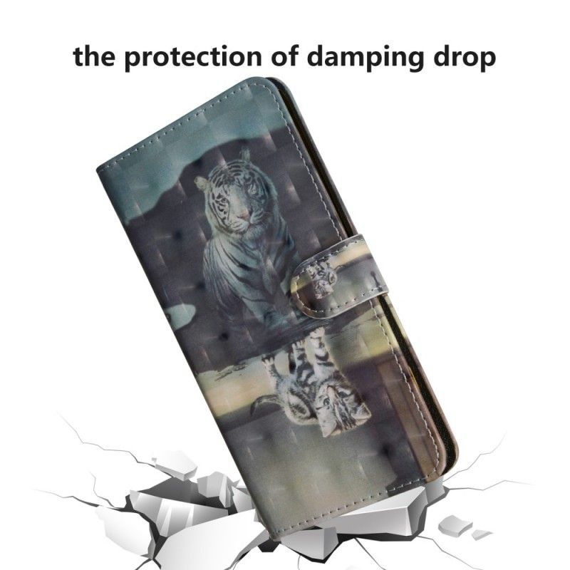 Flip Case Leren Sony Xperia L3 Ernest De Tijger