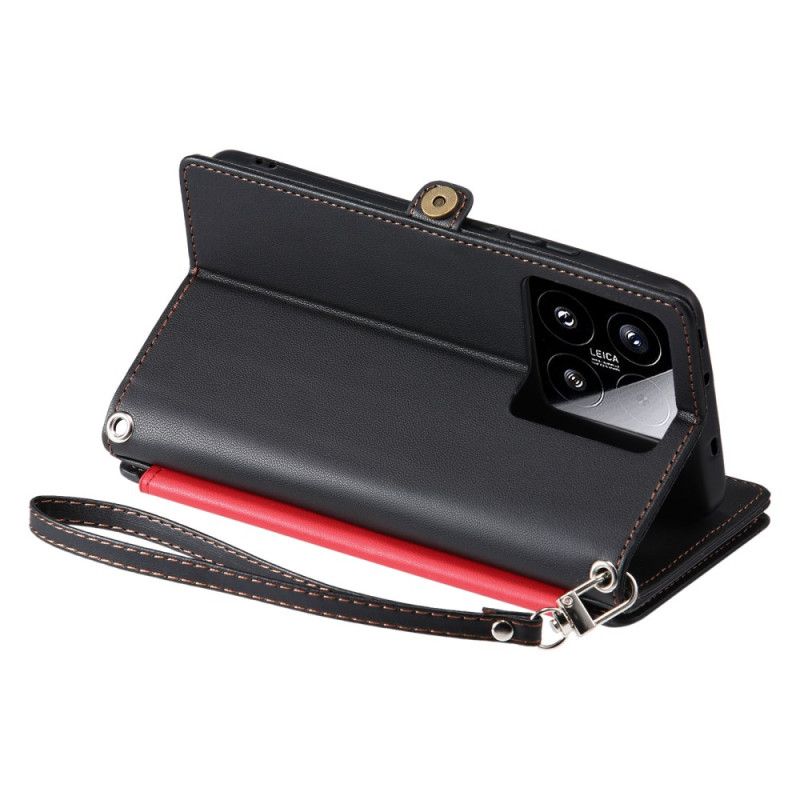 Bescherming Hoesje Xiaomi 15 Portemonnee & 8 Kaartsleuven