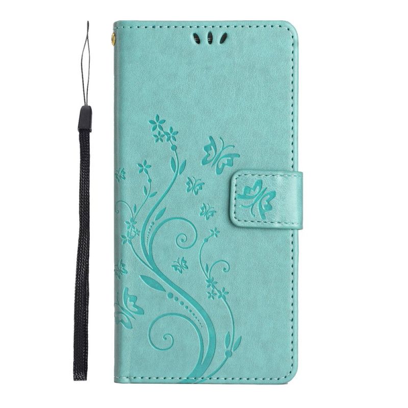 Flip Case Leren Xiaomi 15 Bloemenpatroon