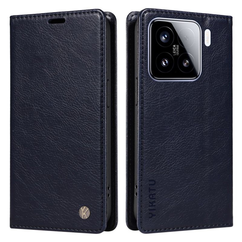 Folio-hoesje Voor Xiaomi 15 Yikatu Vintage-stijl