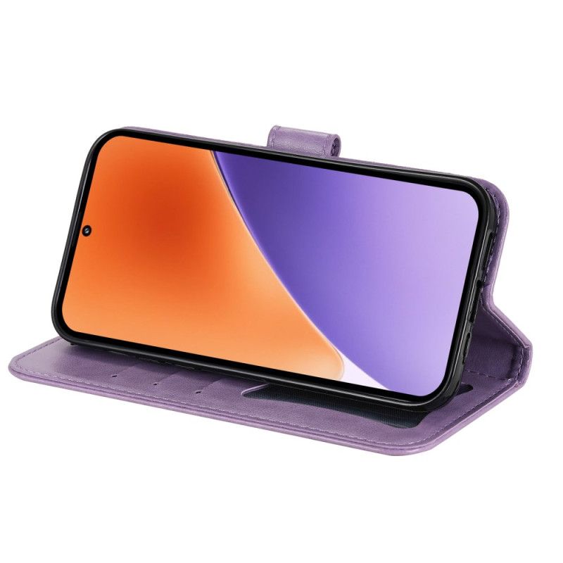 Folio-hoesje Xiaomi 15 Telefoonhoesje Mandala-print