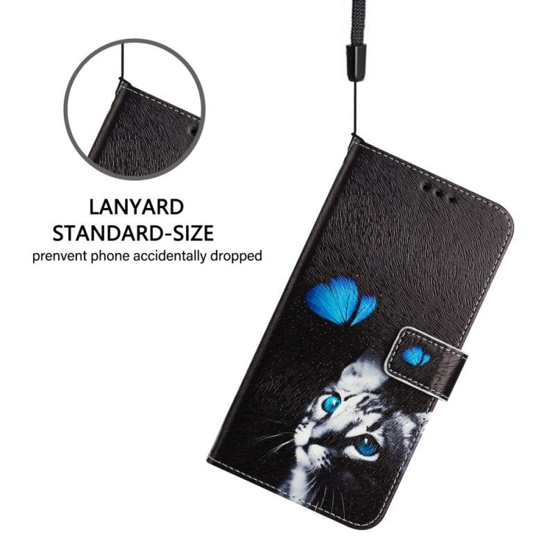 Folio-hoesje Xiaomi 15 Telefoonhoesje Vlinder En Kat