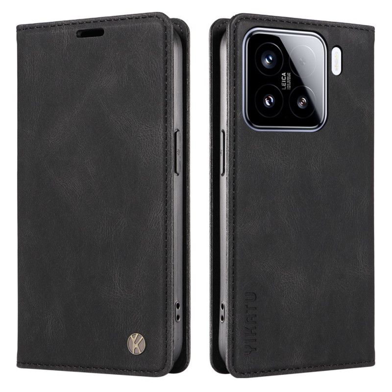 Folio-hoesje Xiaomi 15 Yikatu Suède-effect