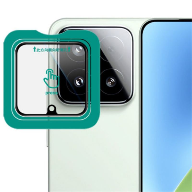 Gehard Glazen Lensbeschermer Voor Xiaomi 15 Frame Zelfpositionerend