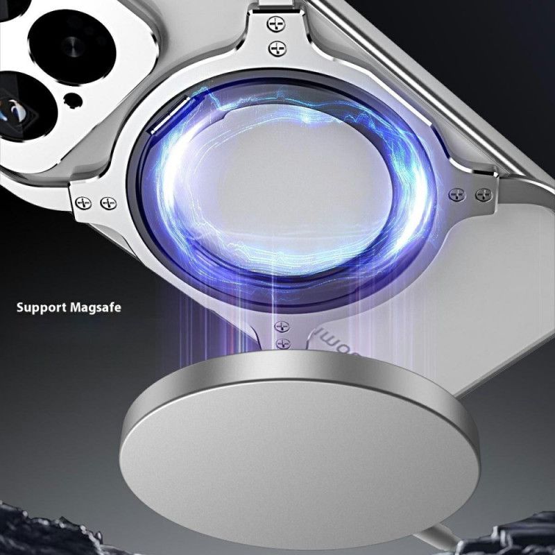 Hoesje Xiaomi 15 Metalen Standaard En Bumper Bescherming Hoesje