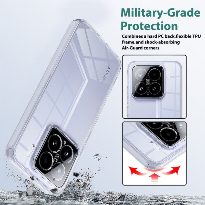 Hoesje Xiaomi 15 Transparante Schokbestendige Bescherming