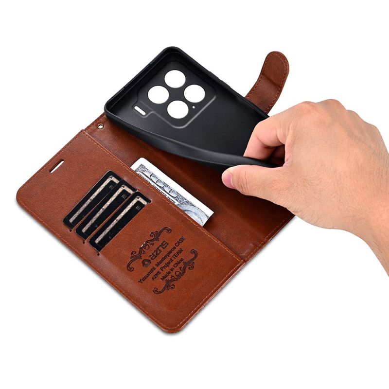 Leren Hoesje Voor Xiaomi 15 Azns