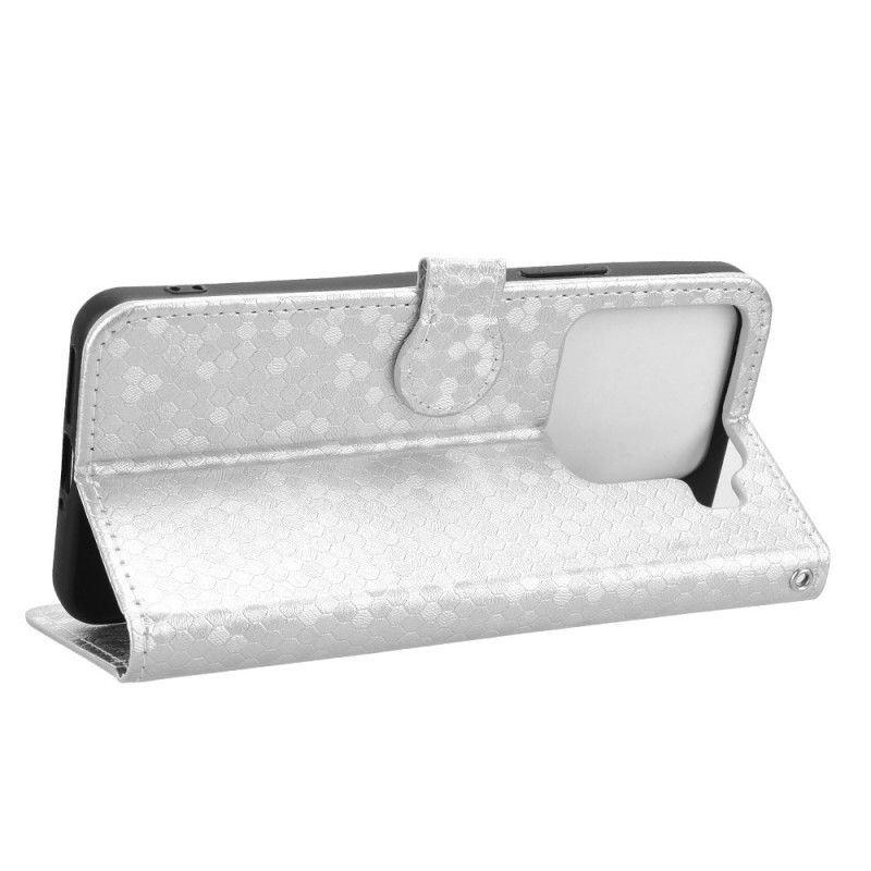 Leren Hoesje Voor Xiaomi 15 Glanzende Stippen