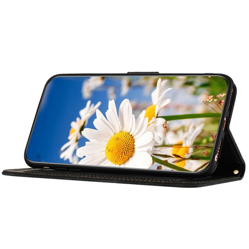 Leren Hoesje Voor Xiaomi 15 Portemonnee Met Bloemenprint