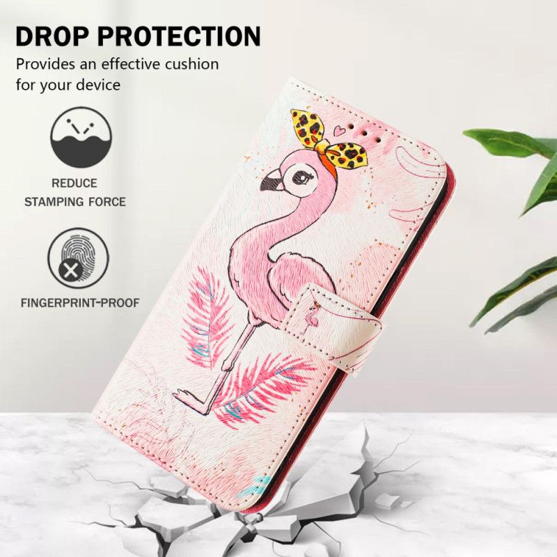 Leren Hoesje Voor Xiaomi 15 Vogel Motief
