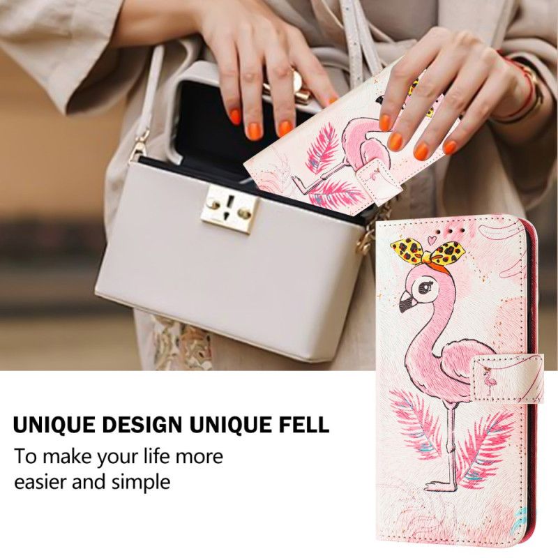 Leren Hoesje Voor Xiaomi 15 Vogel Motief