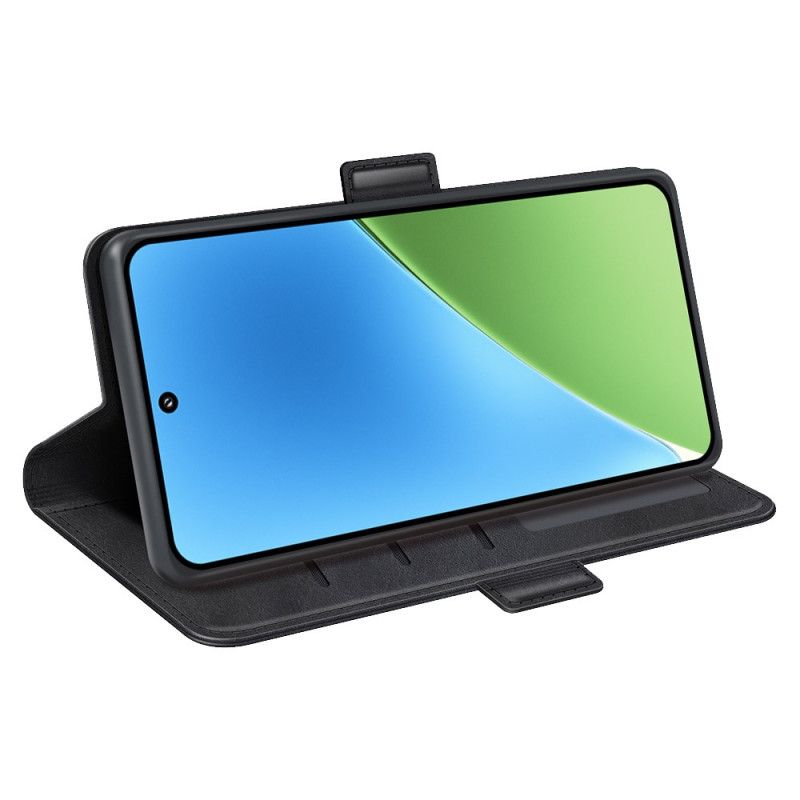 Leren Hoesje Xiaomi 15 Dubbele Sluiting Bescherming Hoesje