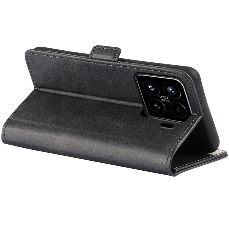 Leren Hoesje Xiaomi 15 Dubbele Sluiting Bescherming Hoesje