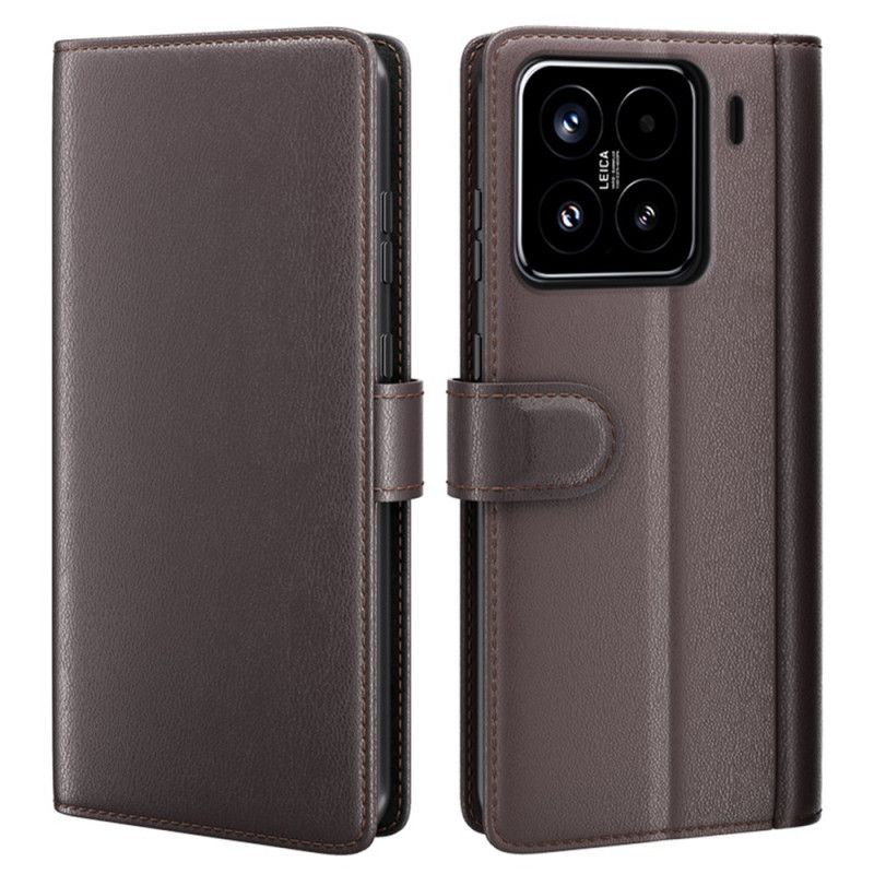 Leren Hoesje Xiaomi 15 Echt Leer