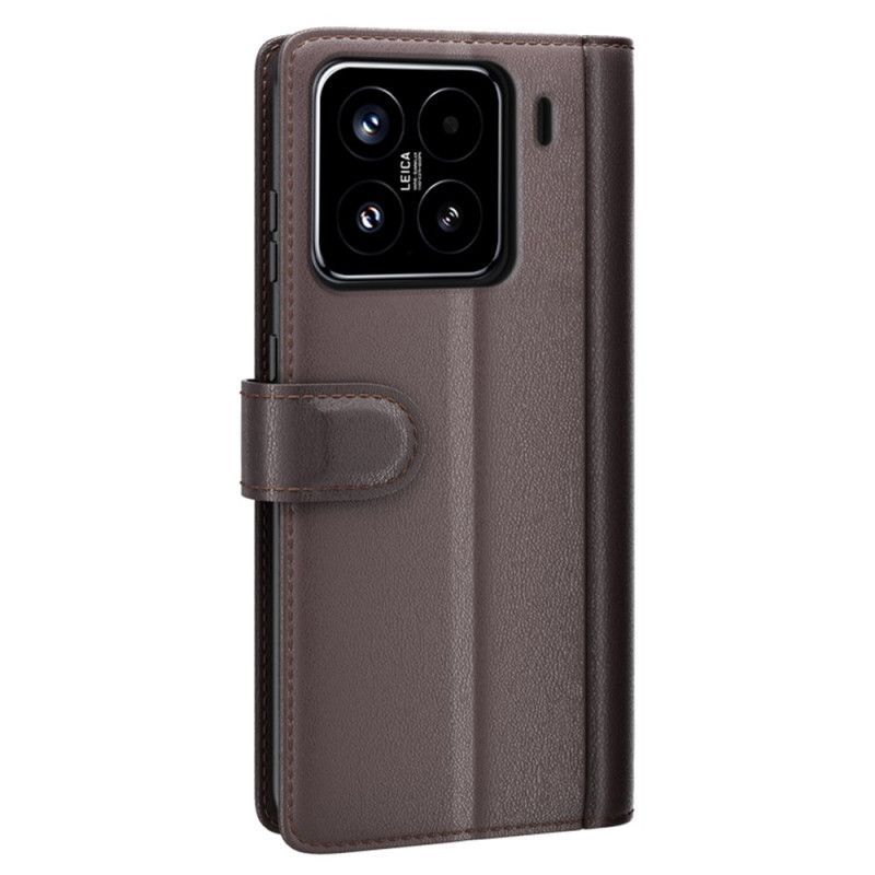 Leren Hoesje Xiaomi 15 Echt Leer