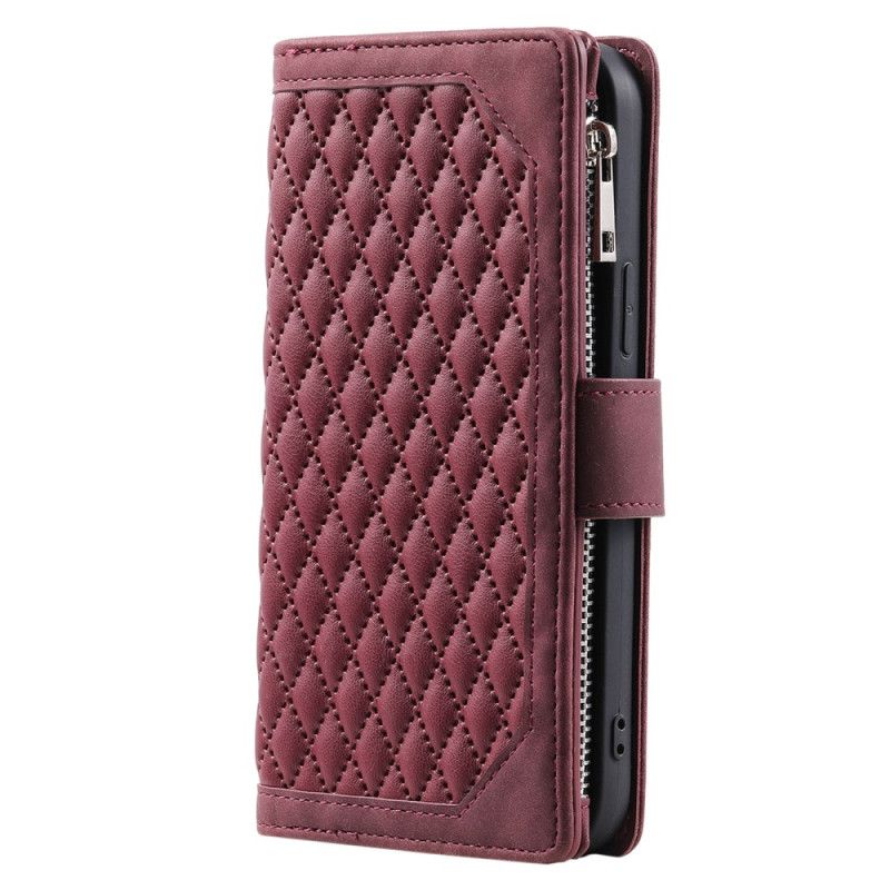 Leren Hoesje Xiaomi 15 Gewatteerd Portemonnee Bescherming Hoesje