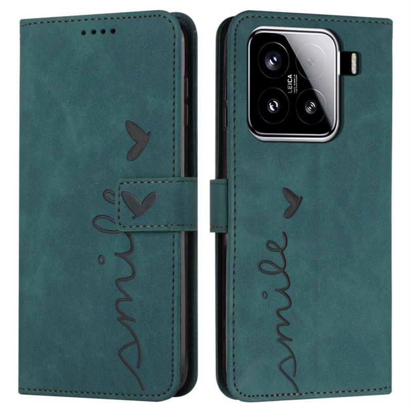 Leren Hoesje Xiaomi 15 Smile