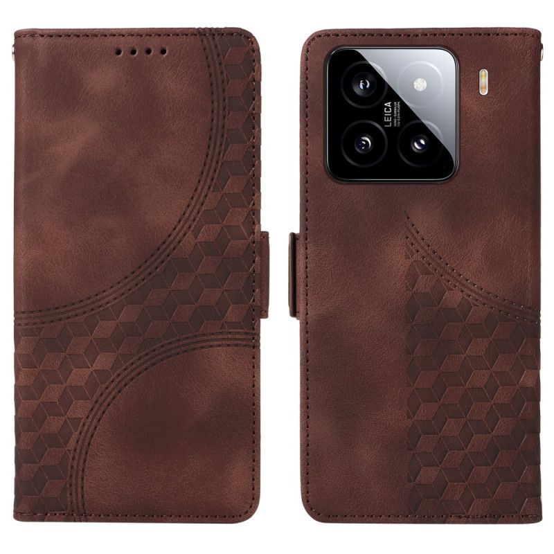 Leren Hoesje Xiaomi 15 Sterrenpatroon