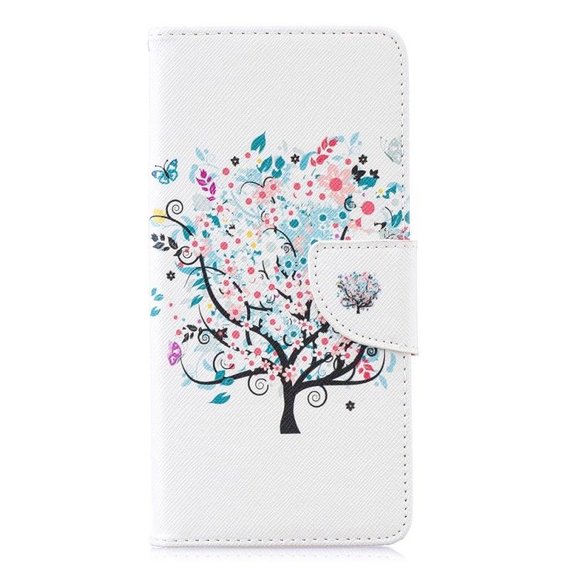 Cover Folio-hoesje Samsung Galaxy S10 Plus Telefoonhoesje Bloemrijke Boom