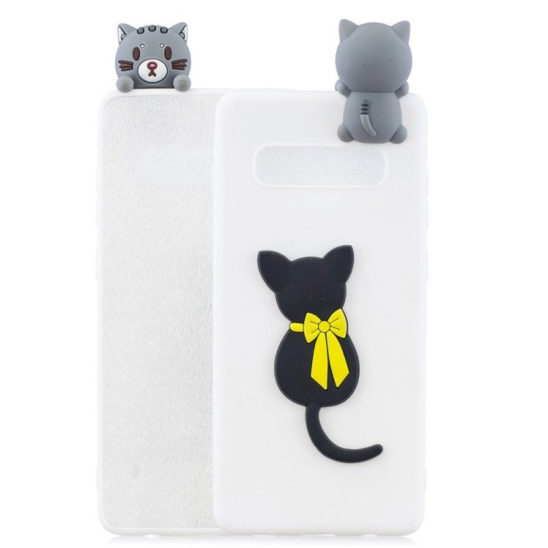 Hoesje voor Samsung Galaxy S10 Plus 3D Mijn Kitten