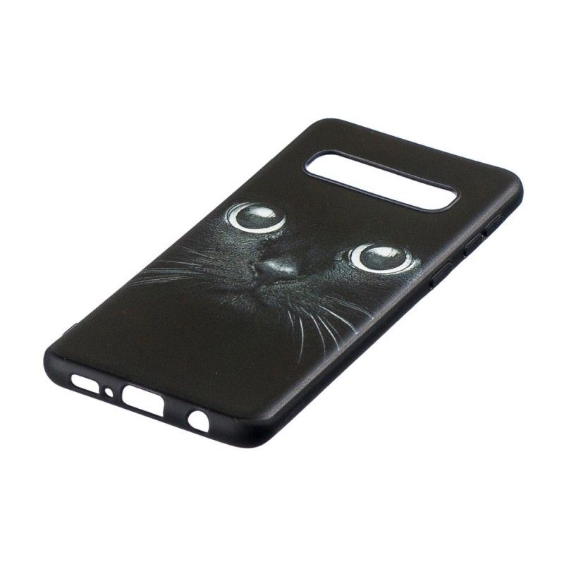 Hoesje voor Samsung Galaxy S10 Plus Kattenogen