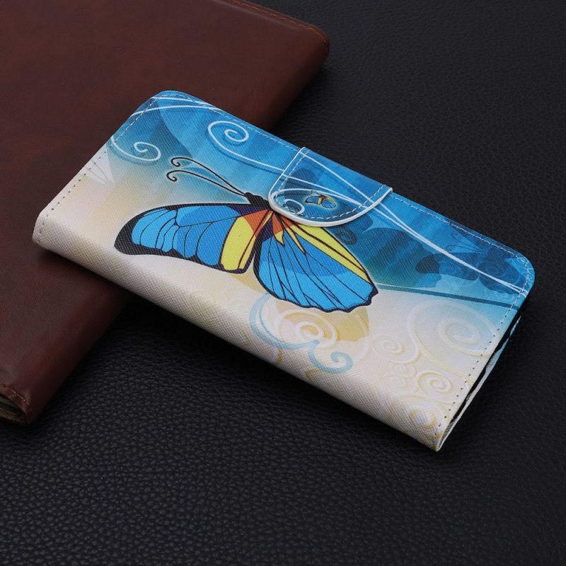 Leren Hoesje voor Huawei P Smart S Koninklijke Vlinder