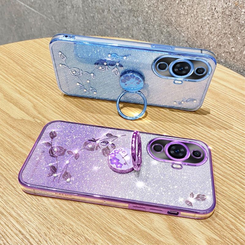 Hoesje Huawei Nova 12s Steentjes En Kademsteun Bescherming Hoesje