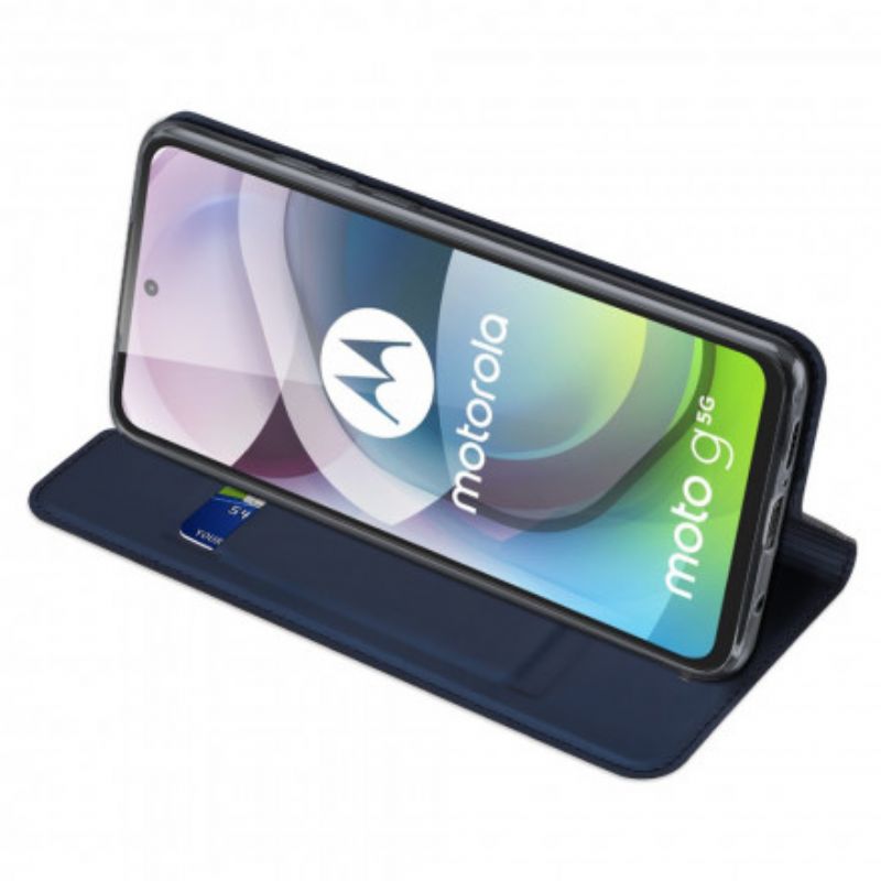 Folio-hoesje Moto G 5g Skin Pro Dux Ducis