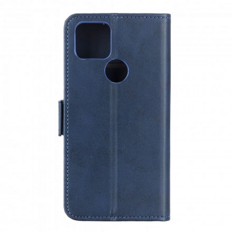 Folio-hoesje Moto G 5g Telefoonhoesje Dubbele Klep